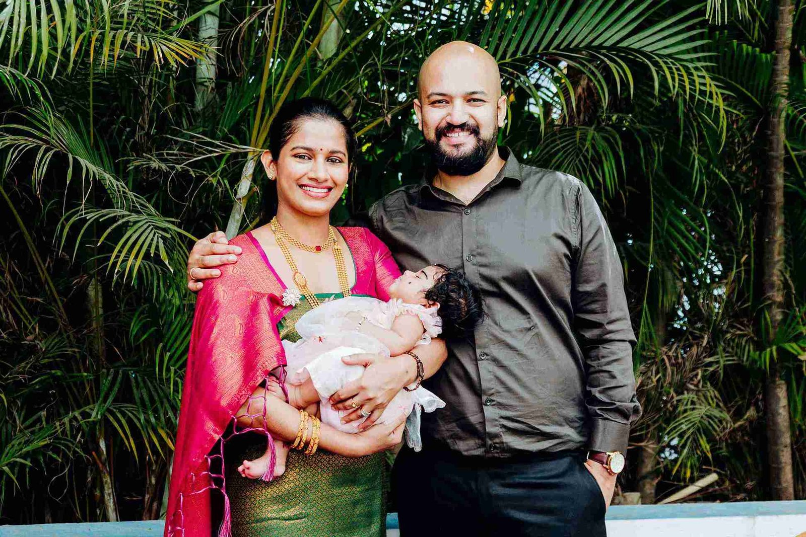 Family Portrait Warm Smiles