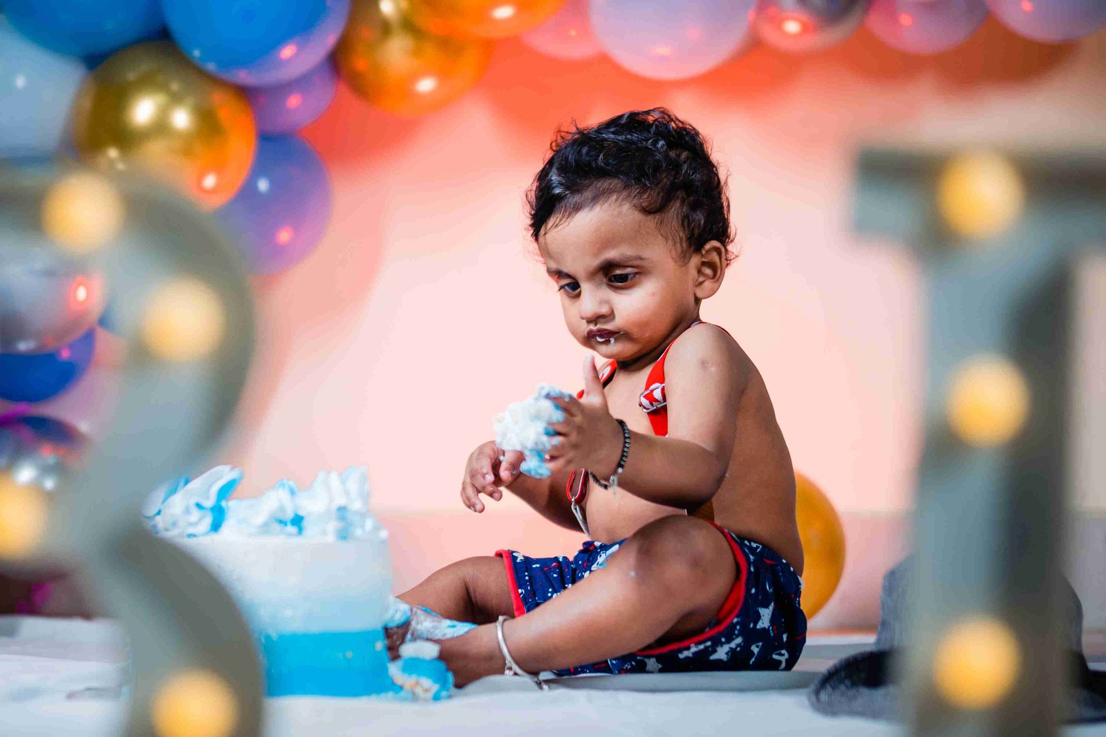 First Birthday Portrait Sweet Milestone
