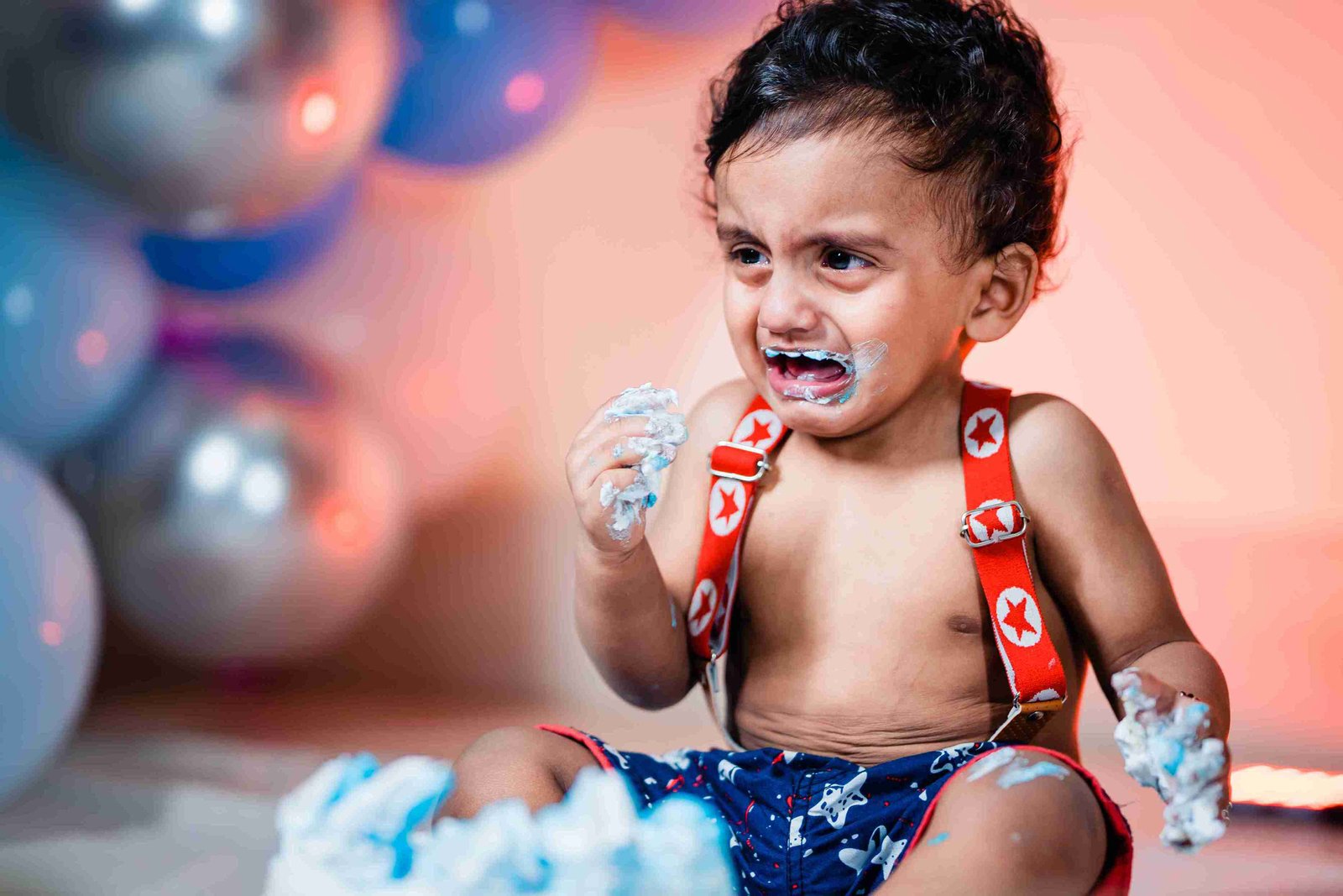 First Birthday Portrait Curious Explorer