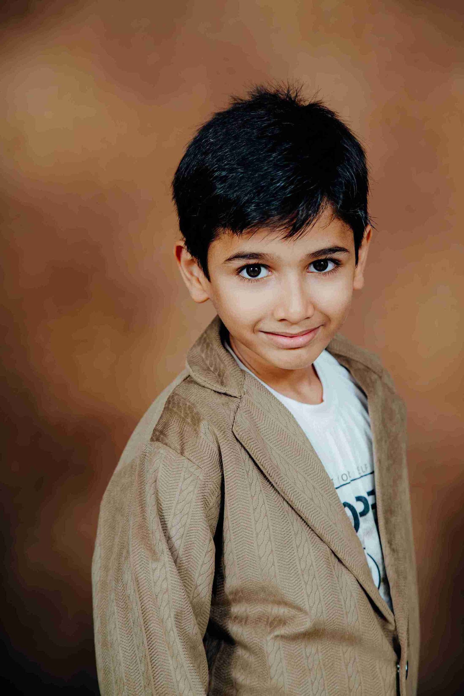 Kids Portrait Cheerful Smile