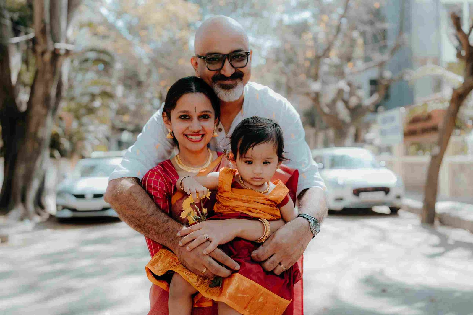 Upanayanam Family Blessings portraits